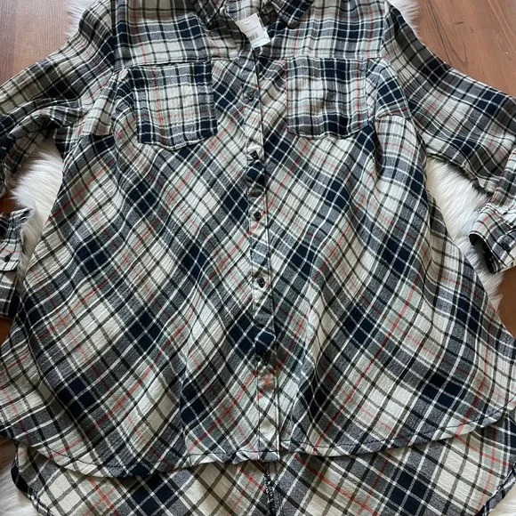 Long Sleeve Button Up Shirt Plus Size 22/24W NEW - Picture 5 of 10